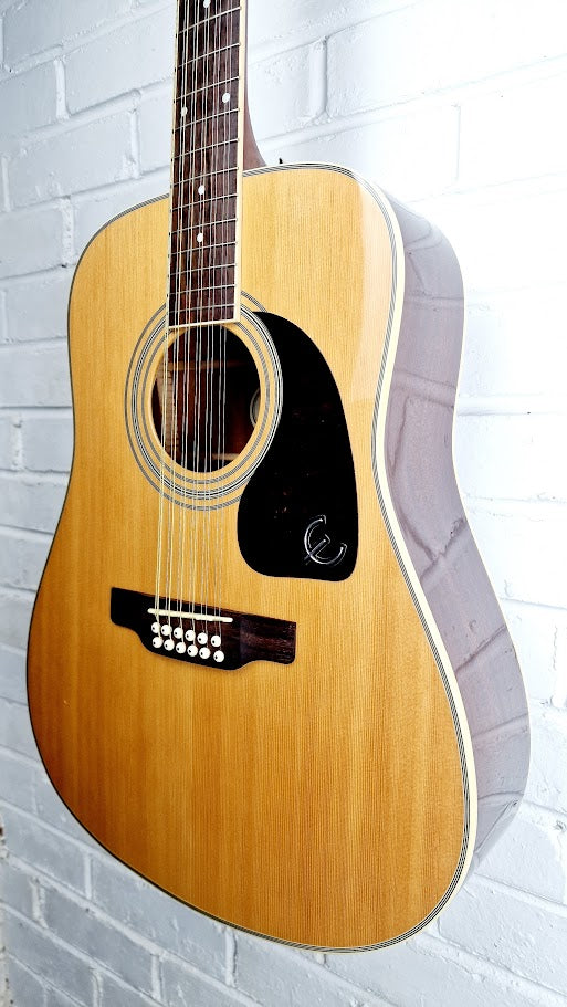 EPIPHONE DR212 NAT 12 STRING NATURAL ACOUSTIC GUITAR