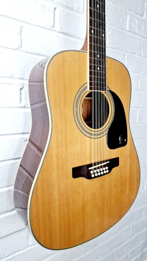 EPIPHONE DR212 NAT 12 STRING NATURAL ACOUSTIC GUITAR
