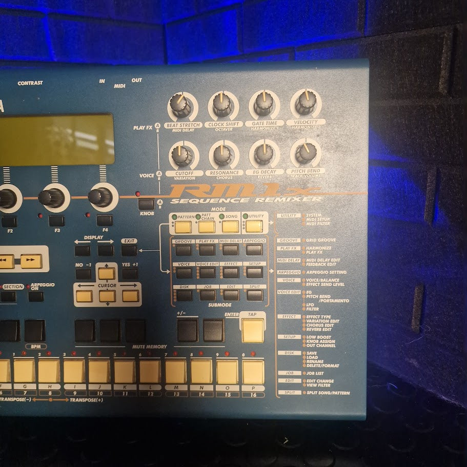 YAMAHA RM1X SEQUENCE REMIXER (FAULTY - SPARES / REPAIR)