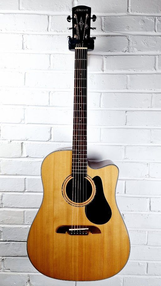 ALVAREZ AD30CE ELECTRO ACOUSTIC NATURAL GUITAR