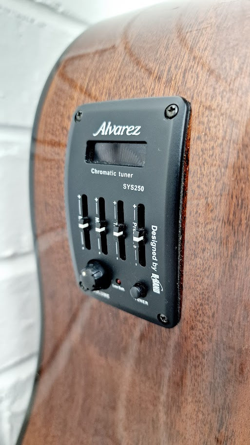 ALVAREZ AD30CE ELECTRO ACOUSTIC NATURAL GUITAR