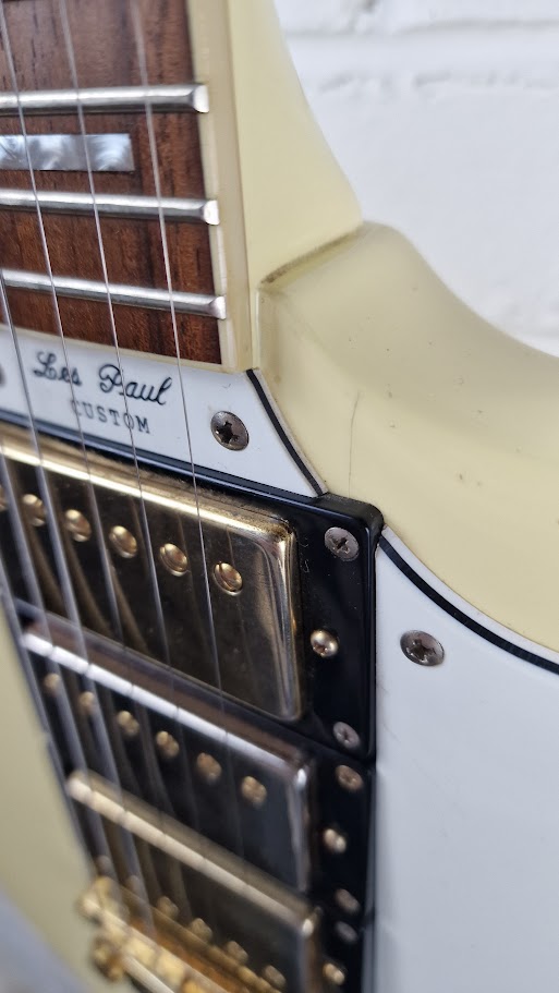 EPIPHONE LES PAUL CUSTOM SG G400 TRIPLE PICKUP IVORY ELECTRIC GUITAR