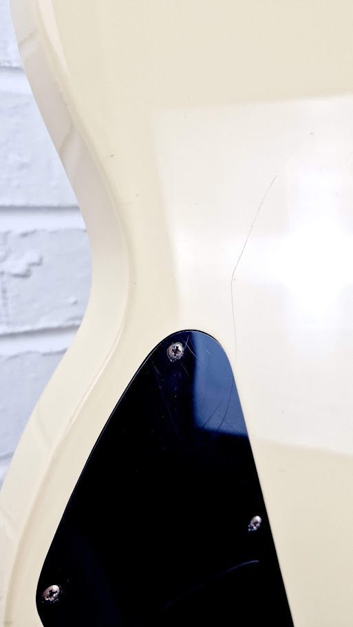 EPIPHONE LES PAUL CUSTOM SG G400 TRIPLE PICKUP IVORY ELECTRIC GUITAR