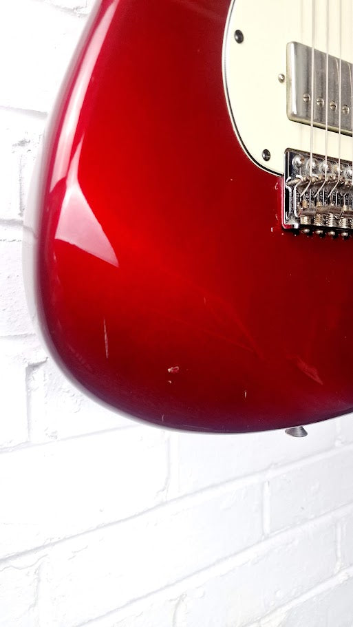 FENDER BLACKTOP STRATOCASTER 2010 HH CANDY APPLE RED ELECTRIC GUITAR