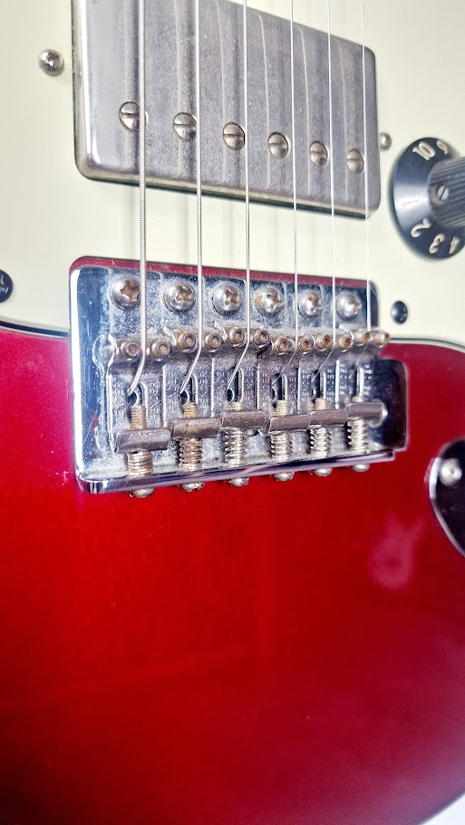 FENDER BLACKTOP STRATOCASTER 2010 HH CANDY APPLE RED ELECTRIC GUITAR