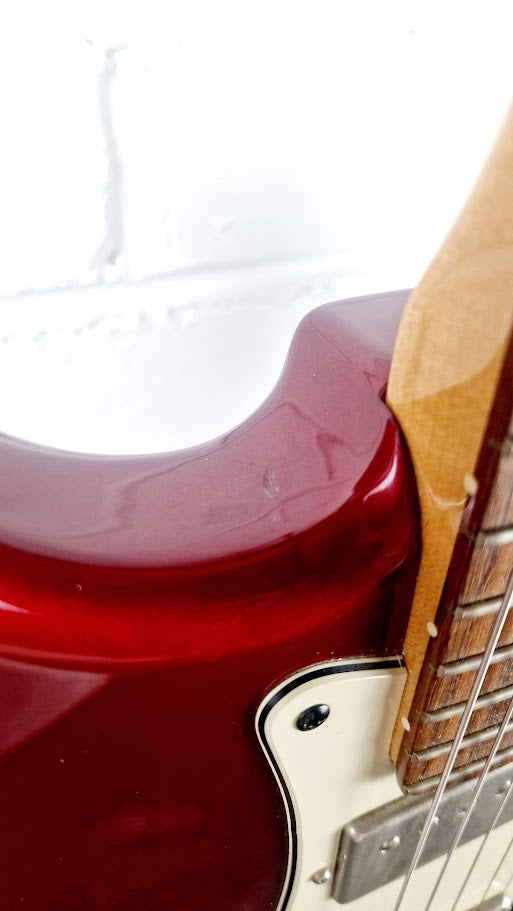 FENDER BLACKTOP STRATOCASTER 2010 HH CANDY APPLE RED ELECTRIC GUITAR