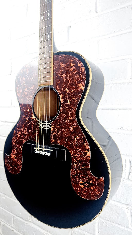 EPIPHONE BY GIBSON SQ180 BLACK KOREAN JUMBO ACOUSTIC GUITAR