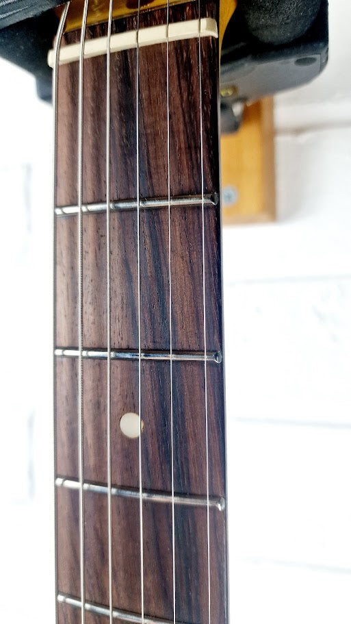 VINTAGE V6 PAUL ROSE ROAD WORN SUNBURST STRATOCASTER ELECTRIC GUITAR