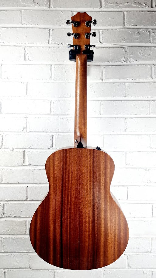 TAYLOR GS MINI E MAHOGANY ELECTRO ACOUSTIC GUITAR + TAYLOR GIG BAG