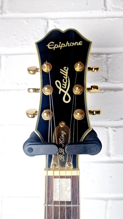 EPIPHONE BB KING LUCILLE EBONY ELECTRIC GUITAR + HARD CASE
