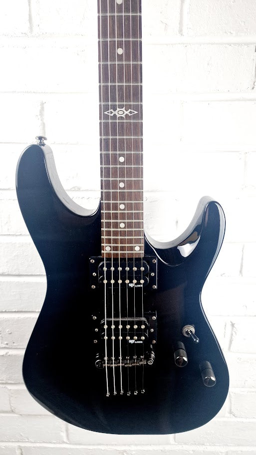 SCHECTER SUNSET SGR GLOSS BLACK ELECTRIC GUITAR
