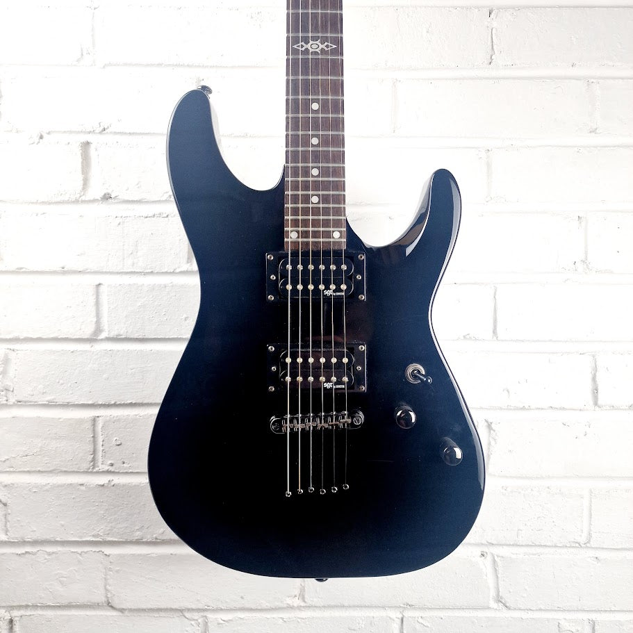 SCHECTER SUNSET SGR GLOSS BLACK ELECTRIC GUITAR