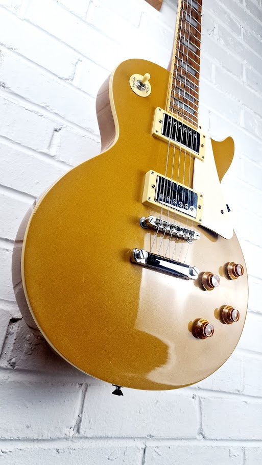 EPIPHONE LES PAUL STANDARD METALLIC GOLD TOP KOREA ELECTRIC GUITAR