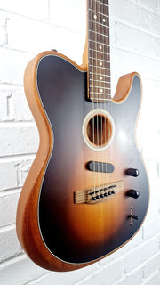 FENDER ACOUSTASONIC PLAYER TELECASTER SHADOW BURST ELECTRIC GUITAR