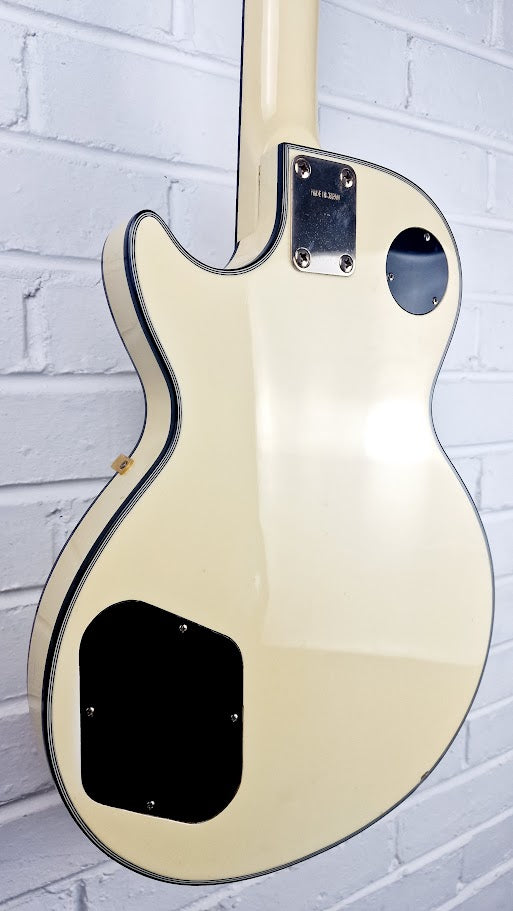 COLUMBUS VINTAGE 1970S IVORY WHITE LES PAUL ELECTRIC GUITAR