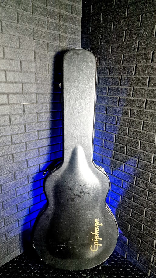 EPIPHONE BB KING LUCILLE EBONY ELECTRIC GUITAR + HARD CASE