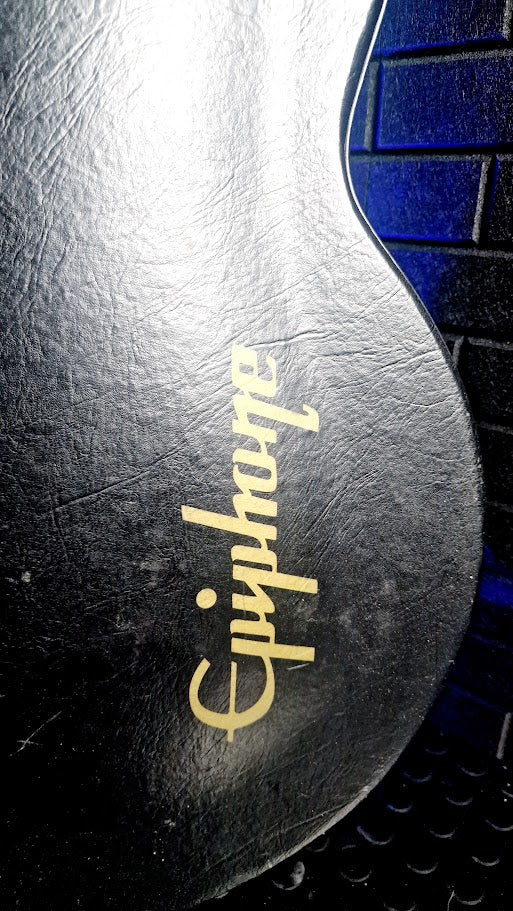 EPIPHONE BB KING LUCILLE EBONY ELECTRIC GUITAR + HARD CASE