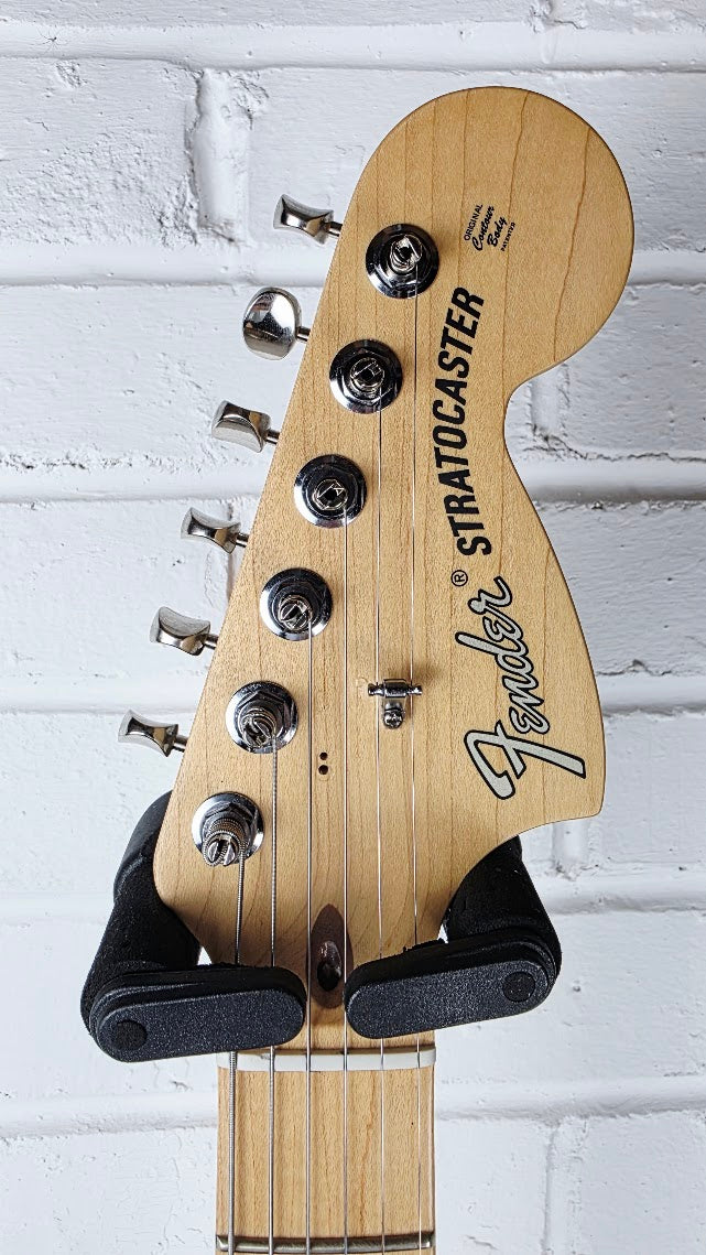FENDER AMERICAN PERFORMER STRATOCASTER HSS SATIN SURF GREEN + HARD CASE