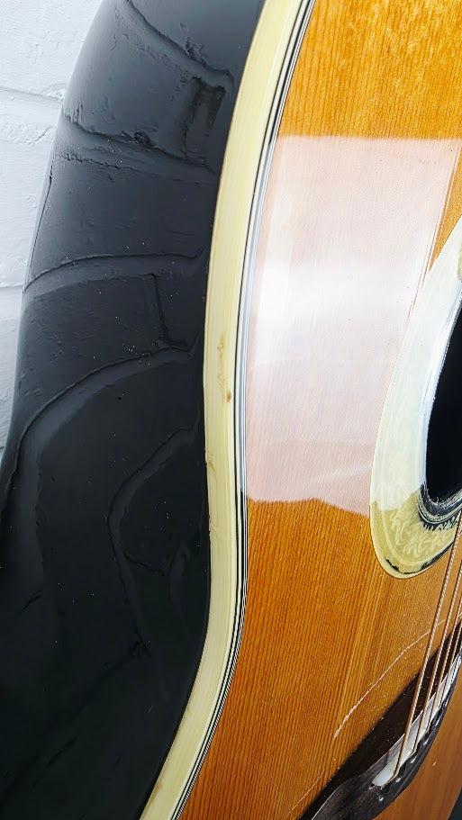 OVATION BALLADEER 1968 DELUXE ROUNDBACK ACOUSTIC GUITAR