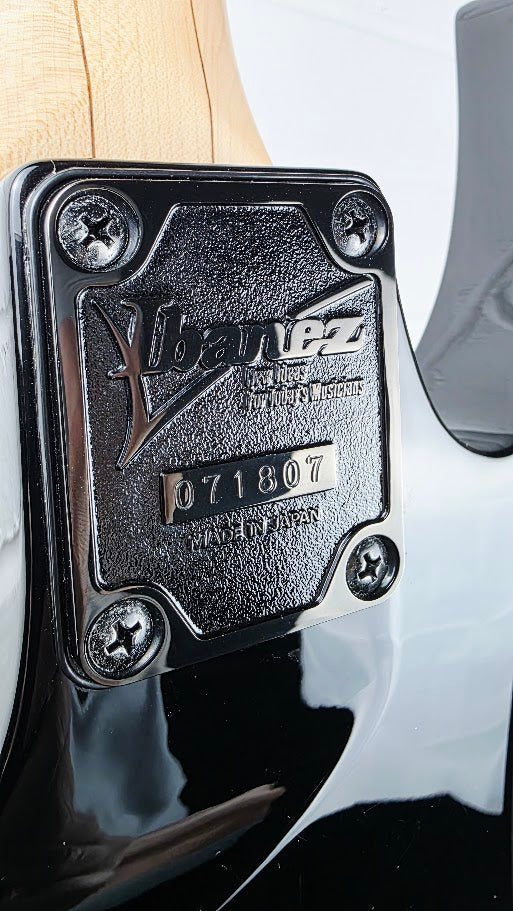 IBANEZ RG550 2007 20TH ANNIVERSARY BLACK ELECTRIC GUITAR