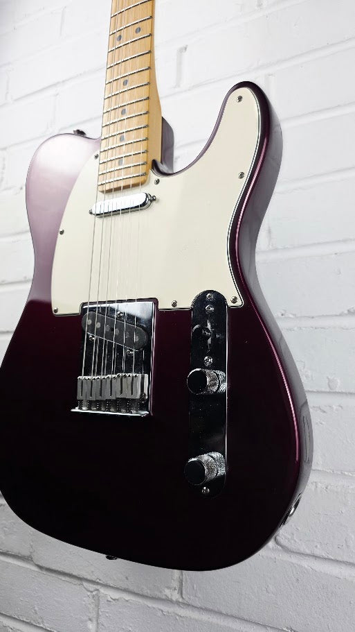 FENDER AMERICAN STANDARD TELECASTER 1989 MIDNIGHT WINE ELECTRIC GUITAR