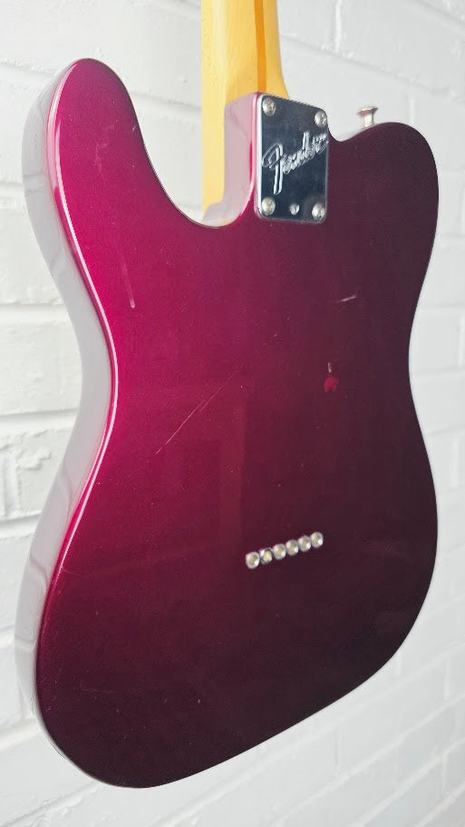 FENDER AMERICAN STANDARD TELECASTER 1989 MIDNIGHT WINE ELECTRIC GUITAR