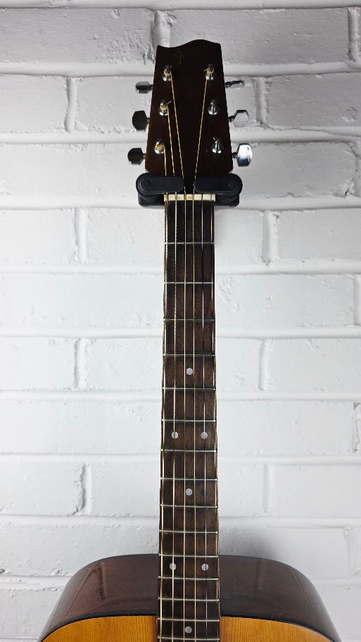 FENDER GEMINI II NATURAL 1980s ACOUSTIC GUITAR