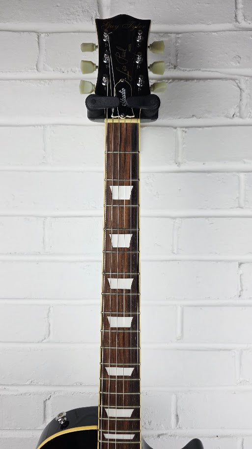 GUY TYLER LES PAUL BLACK ELECTRIC GUITAR
