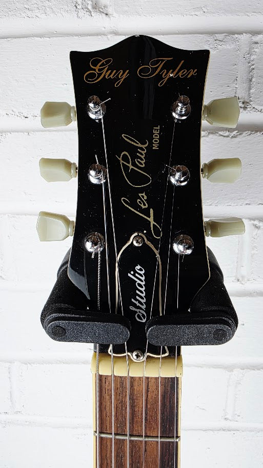 GUY TYLER LES PAUL BLACK ELECTRIC GUITAR