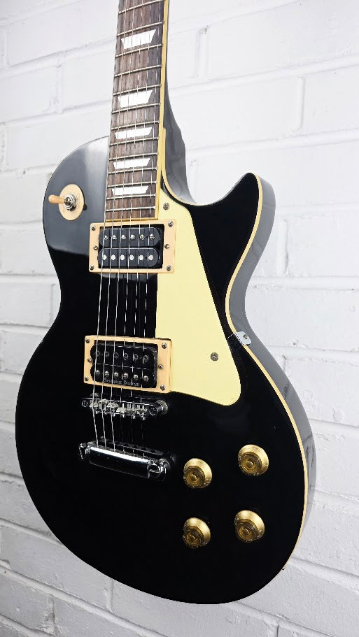 GUY TYLER LES PAUL BLACK ELECTRIC GUITAR
