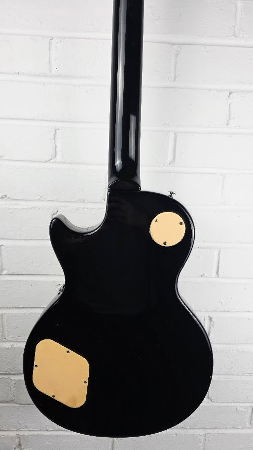 GUY TYLER LES PAUL BLACK ELECTRIC GUITAR