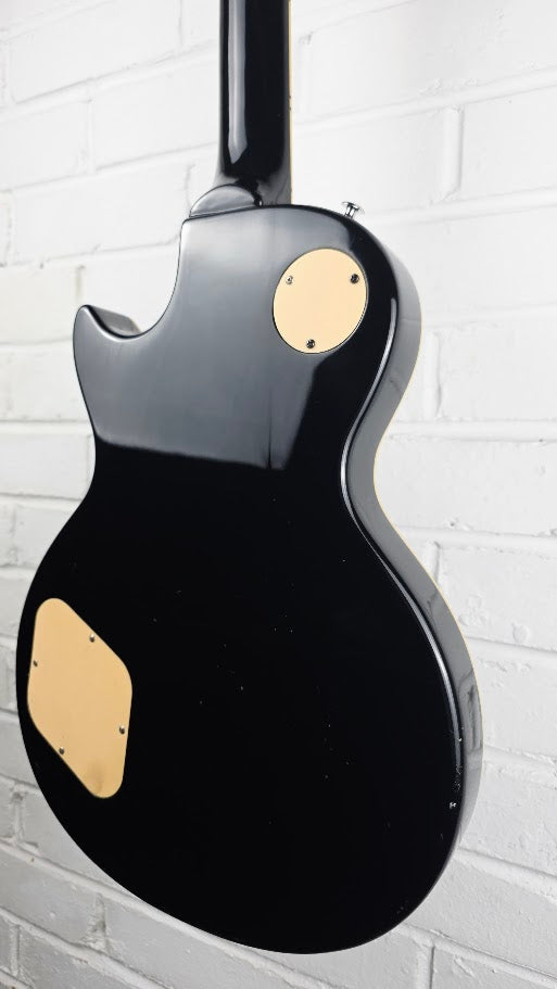 GUY TYLER LES PAUL BLACK ELECTRIC GUITAR