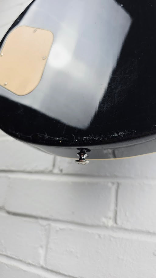 GUY TYLER LES PAUL BLACK ELECTRIC GUITAR