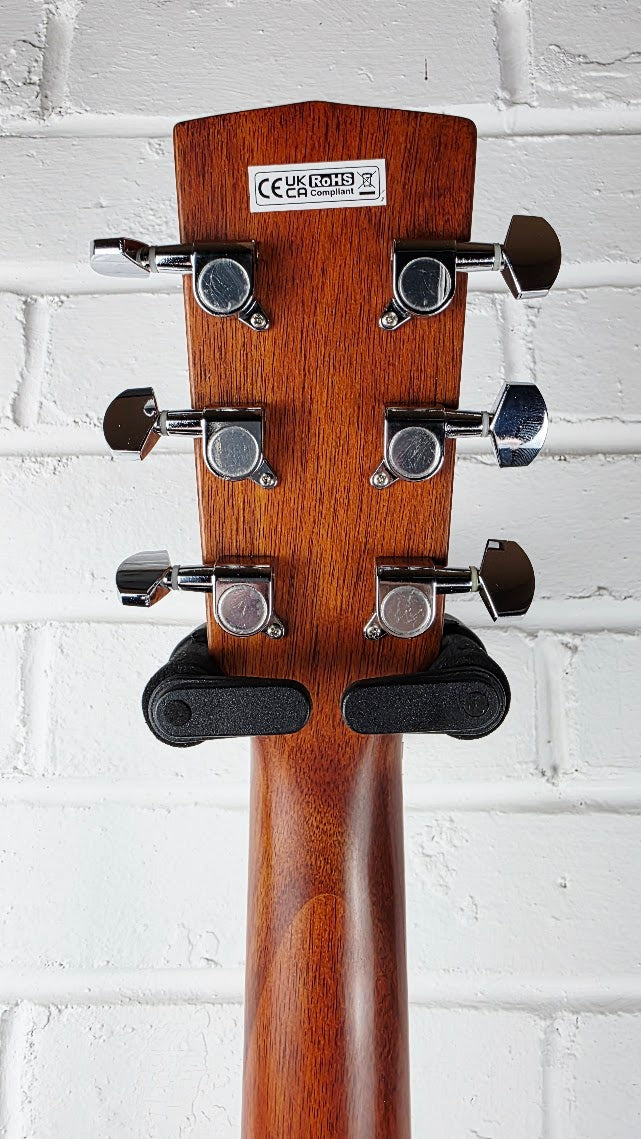 CORT GRAND REGAL GA-QF TBB TRANS BLACK BURST ELECTRO ACOUSTIC GUITAR