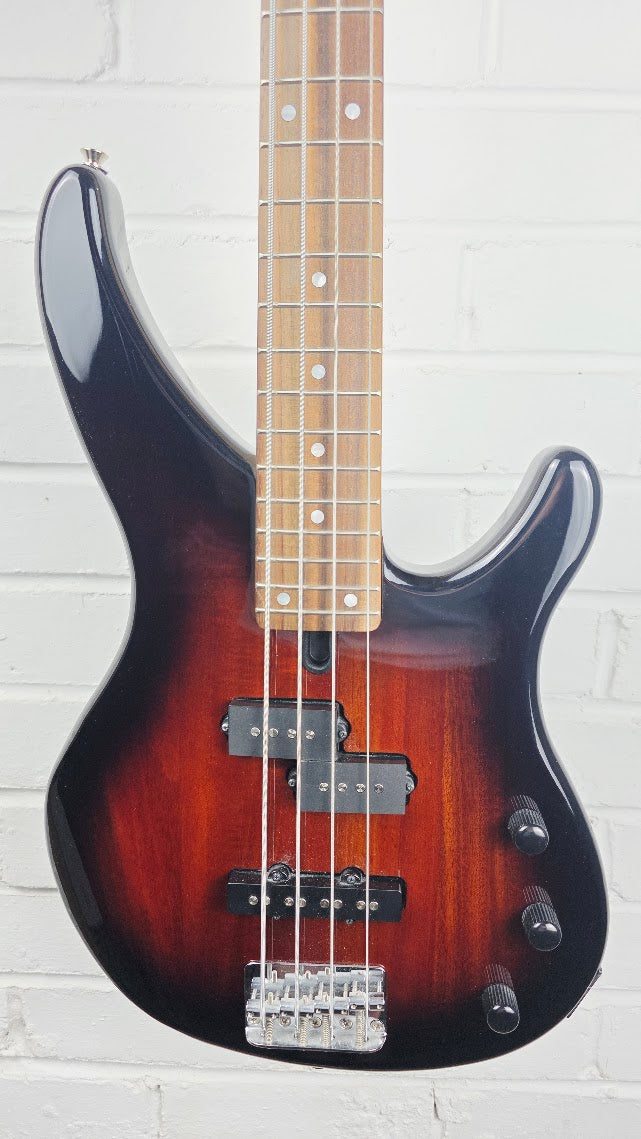 YAMAHA TRBX174 4 STRING OLD VIOLIN SUNBURST BASS GUITAR