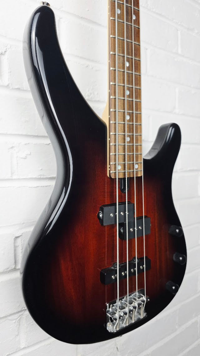 YAMAHA TRBX174 4 STRING OLD VIOLIN SUNBURST BASS GUITAR