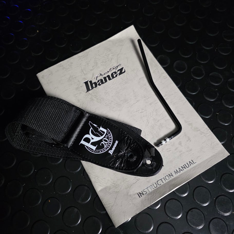 IBANEZ RG550 2007 20TH ANNIVERSARY BLACK ELECTRIC GUITAR