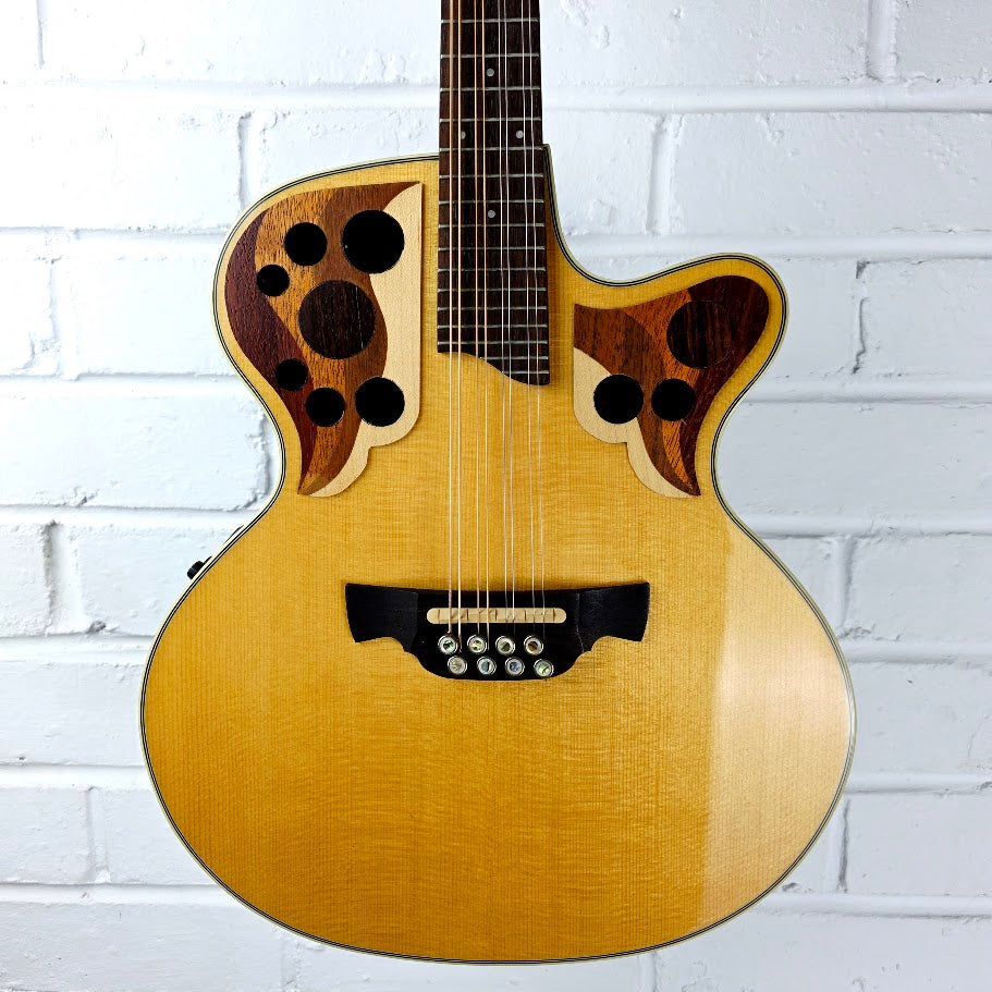 CRAFTER M85E NATURAL ELECTRO ACOUSTIC MANDOLIN + CASE