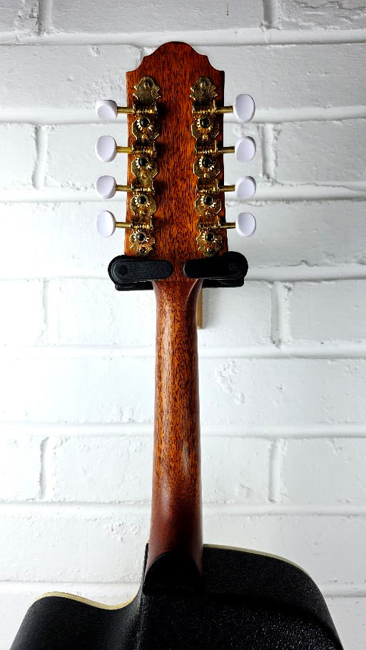 CRAFTER M85E NATURAL ELECTRO ACOUSTIC MANDOLIN + CASE
