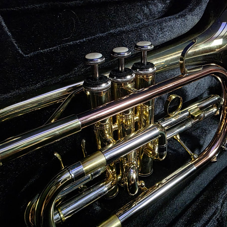ELKHART 100CR CORNET WITH CASE