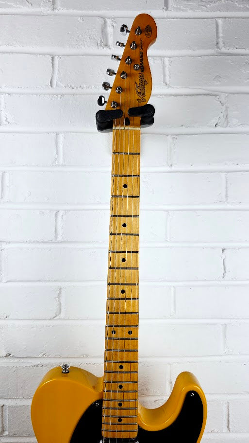 VINTAGE REISSUED SERIES V52 BUTTERSCOTCH TELECASTER ELECTRIC GUITAR
