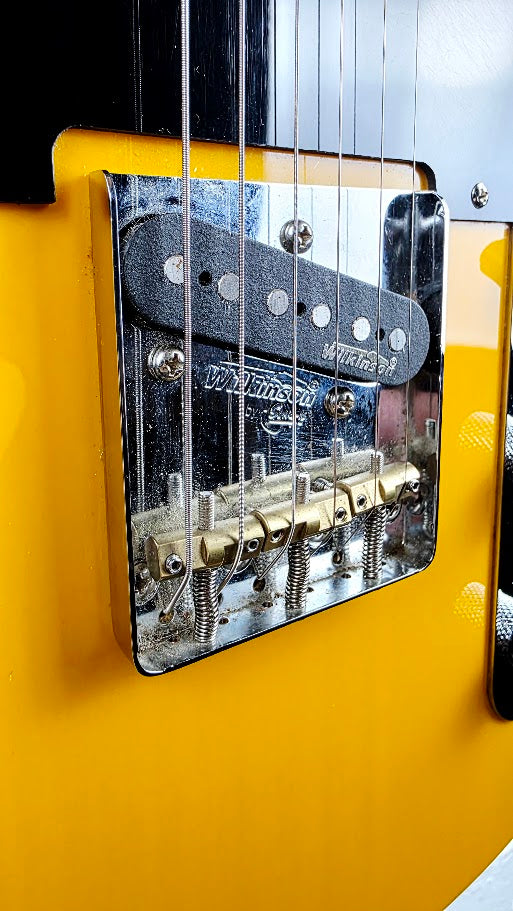 VINTAGE REISSUED SERIES V52 BUTTERSCOTCH TELECASTER ELECTRIC GUITAR