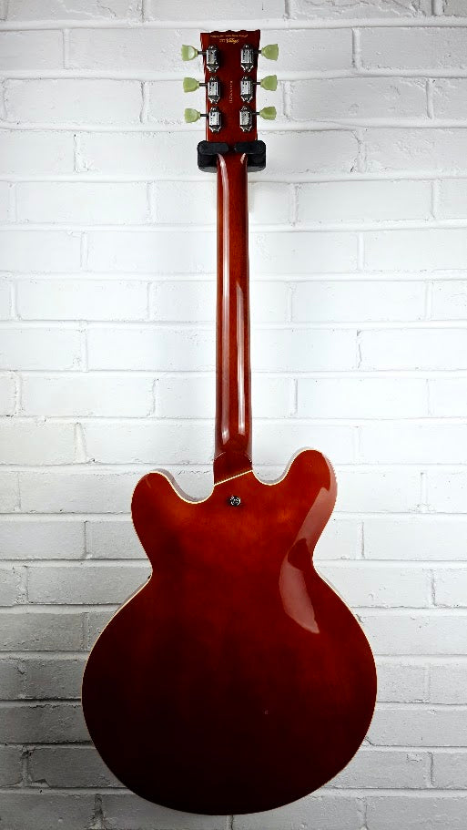 VINTAGE VSA500HB HONEY BURST SEMI HOLLOW ELECTRIC GUITAR