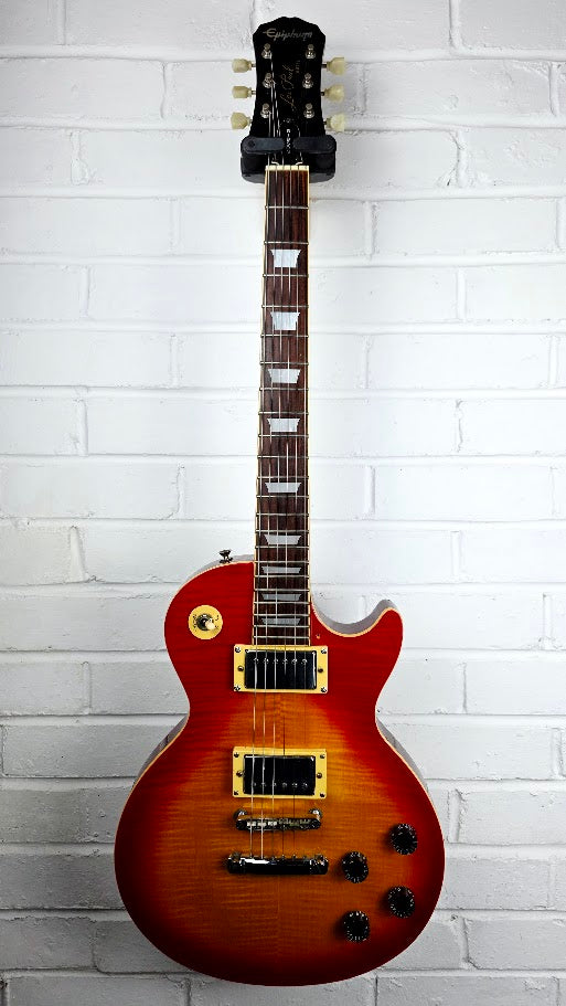 EPIPHONE LES PAUL STANDARD CHERRY BURST "GIBSON" KOREA ELECTRIC GUITAR