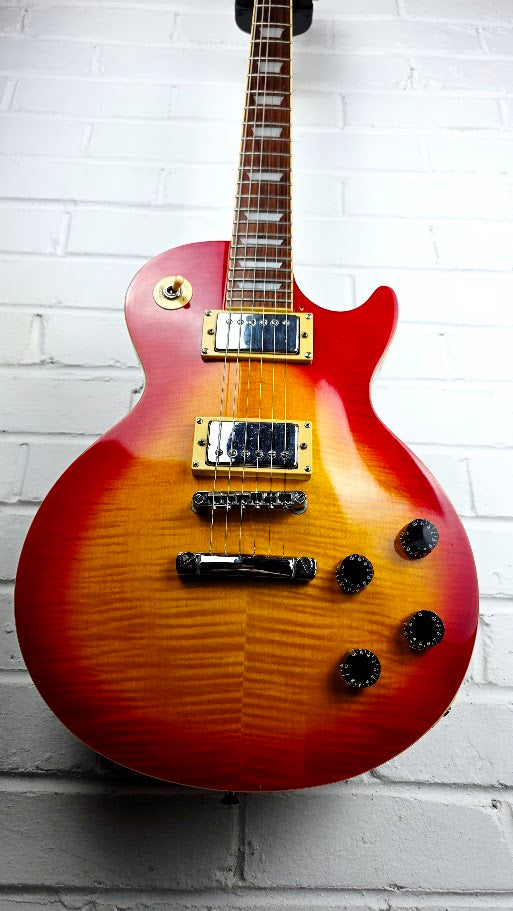 EPIPHONE LES PAUL STANDARD CHERRY BURST "GIBSON" KOREA ELECTRIC GUITAR
