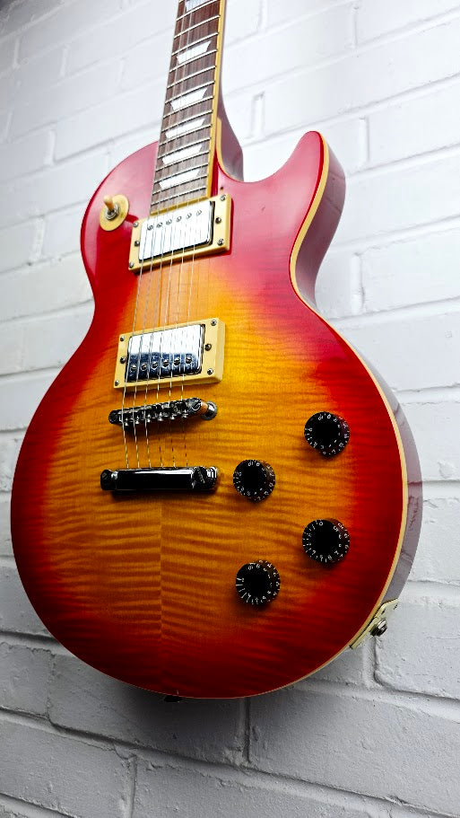 EPIPHONE LES PAUL STANDARD CHERRY BURST "GIBSON" KOREA ELECTRIC GUITAR
