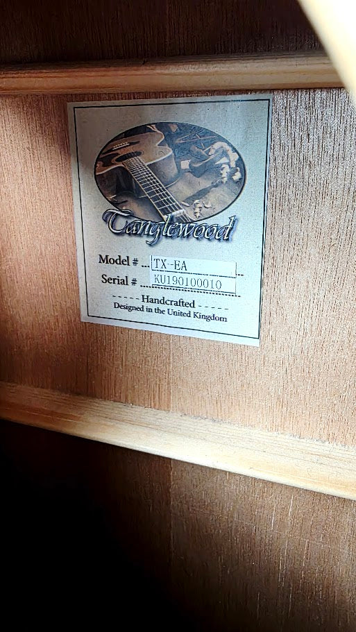 TANGLEWOOD TX EA ELECTRO ACOUSTIC GUITAR #002