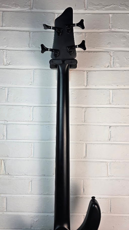 STAGG BC300 GOTHIC BLACK 4 STRING BASS GUITAR