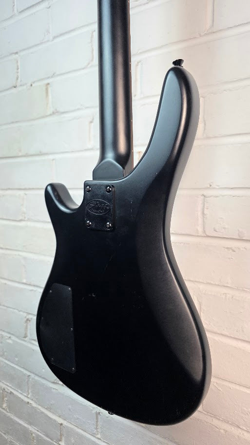 STAGG BC300 GOTHIC BLACK 4 STRING BASS GUITAR