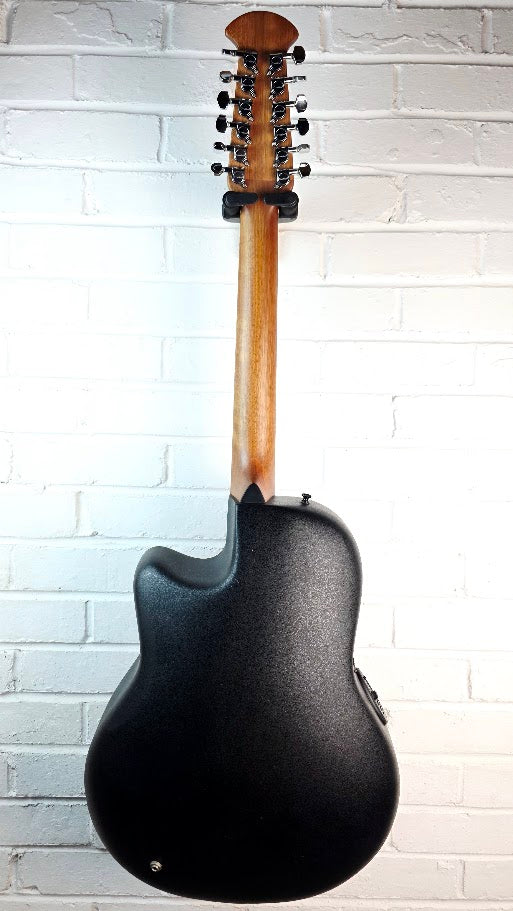 OVATION CELEBRITY CC245 12 STRING HONEY BURST BOWLBACK ELECTRO ACOUSTIC GUITAR
